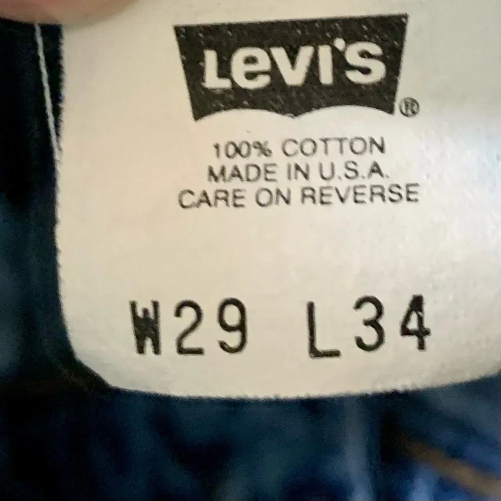 VINTAGE Levis SilverTab Loose Jeans Men Tag 29x34 (Actual 27x33)‎ Blue 90s Y2K